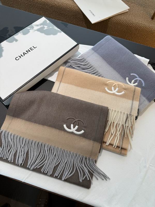 Chanel scarf 30X180cm E123033